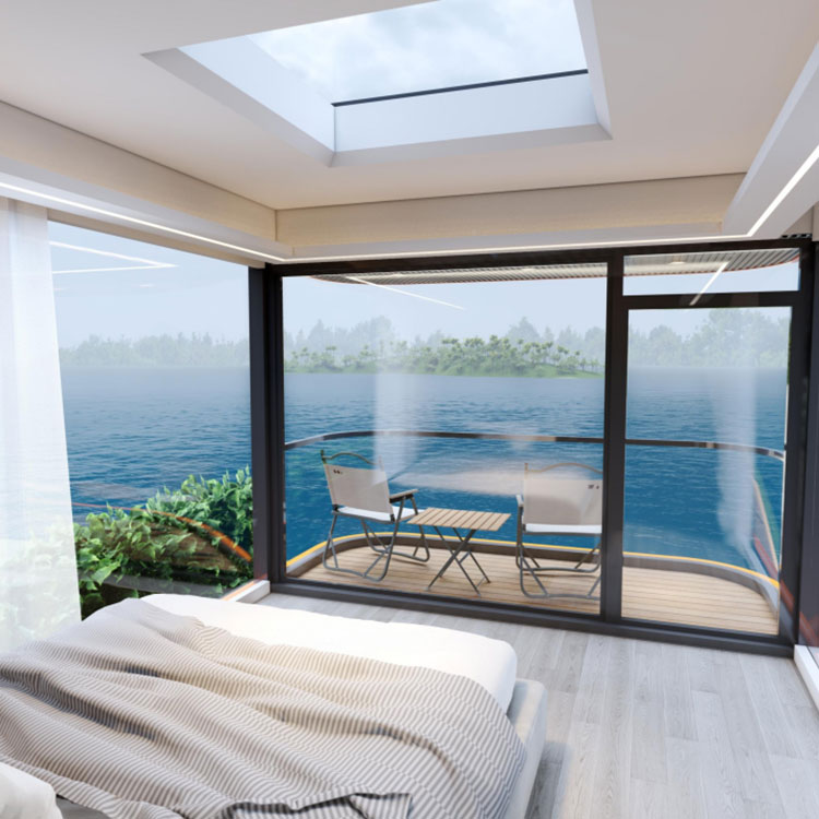 Como funciona uma casa de hotel móvel em projetos de acomodação do mundo real?